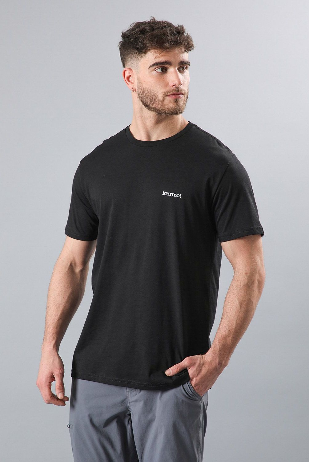 MARMOT - Polera Manga Corta Outdoor Algodón Hombre Marmot