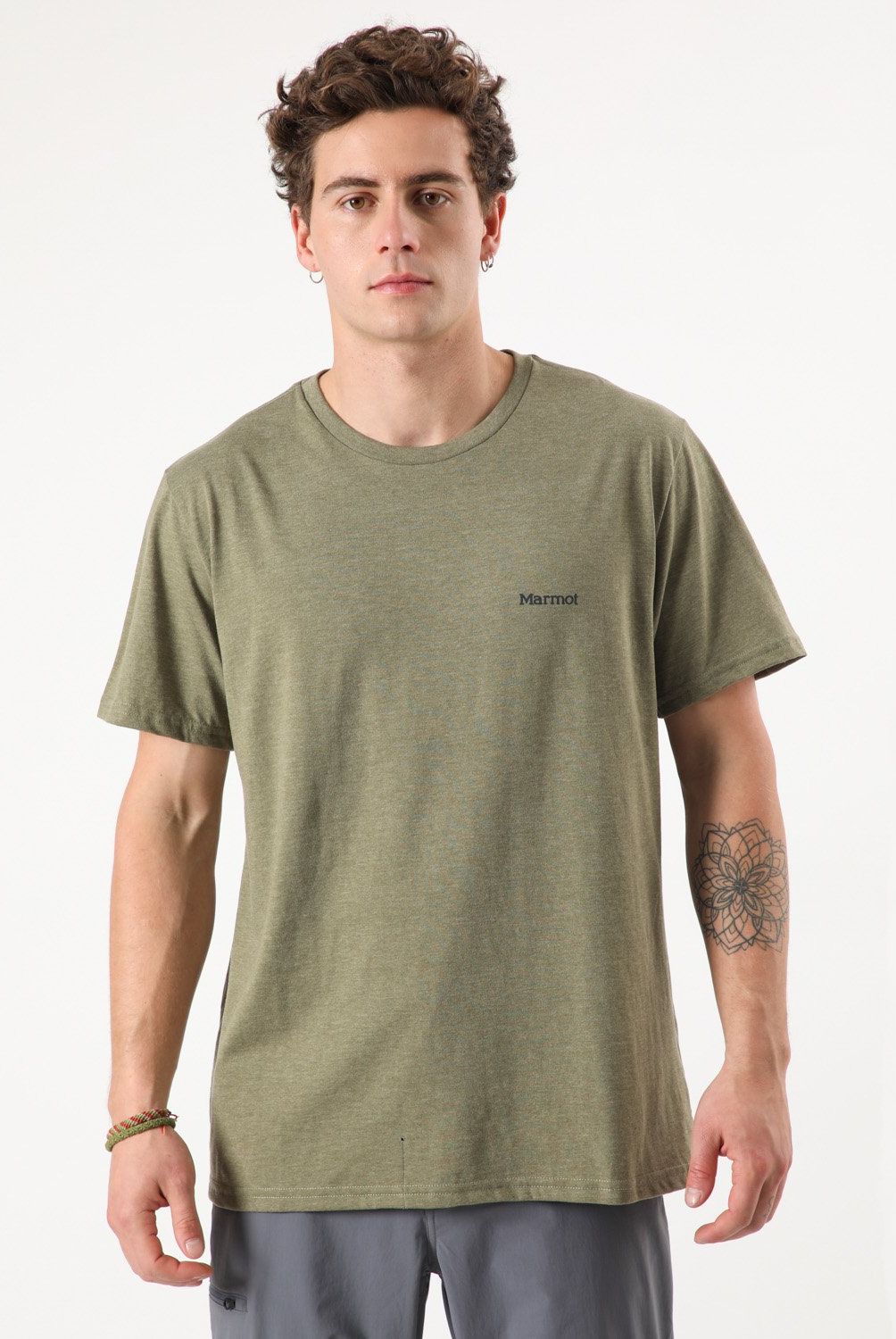 MARMOT - Polera Manga Corta Outdoor Algodón Hombre Marmot