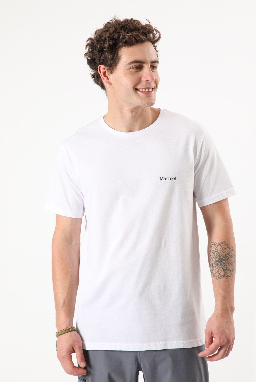 MARMOT - Polera Manga Corta Outdoor Algodón Hombre Marmot