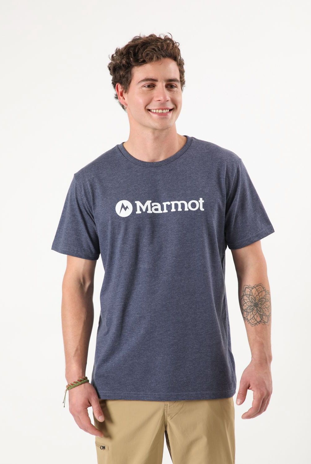 MARMOT - Polera Manga Corta Outdoor Algodón Hombre Marmot