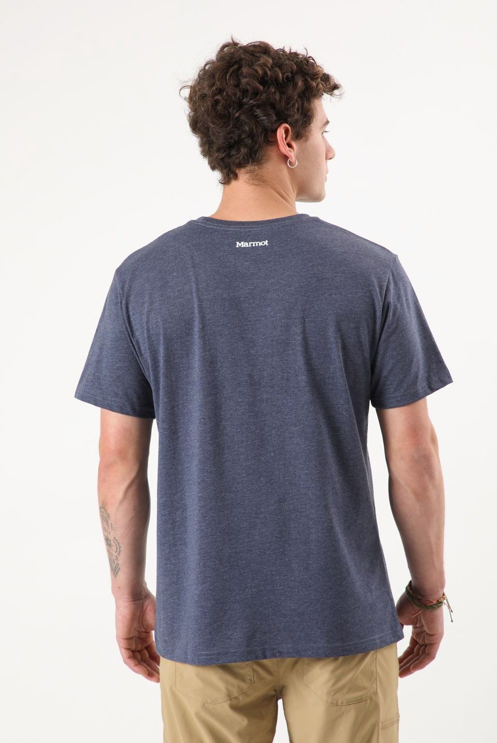 MARMOT - Polera Manga Corta Outdoor Algodón Hombre Marmot