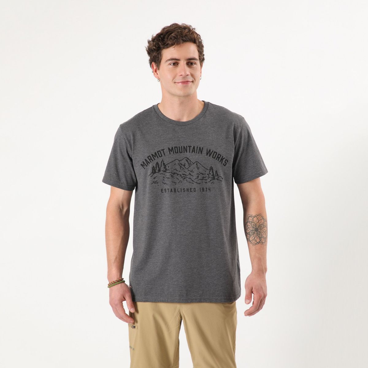 MARMOT - Polera Manga Corta Outdoor Algodón Hombre Marmot