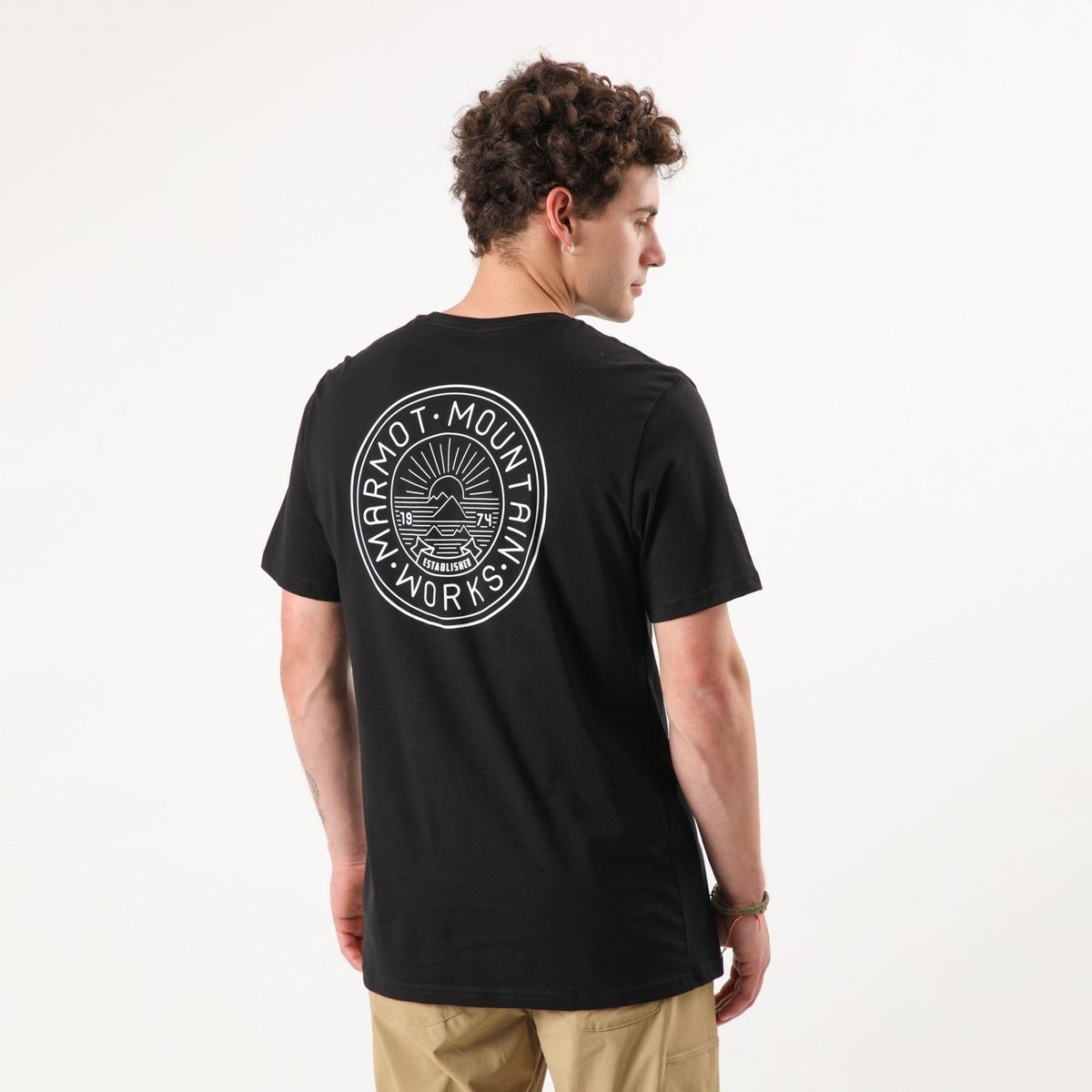 MARMOT - Polera Manga Corta Outdoor Algodón Hombre Marmot