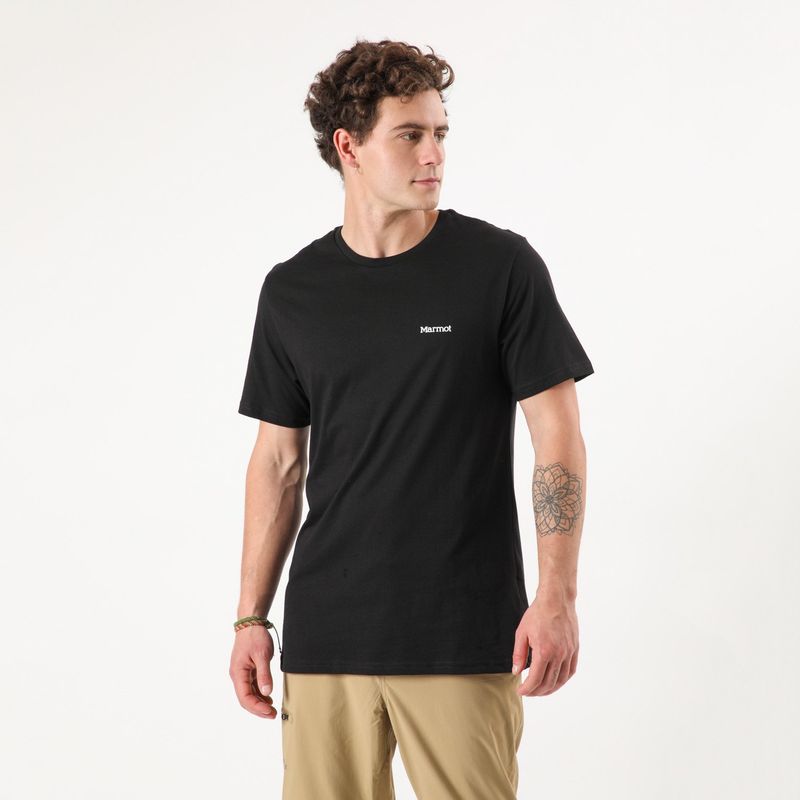 MARMOT - Polera Manga Corta Outdoor Algodón Hombre Marmot