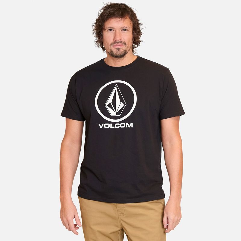 VOLCOM - Polera Hombre Manga Corta Algodón Volcom