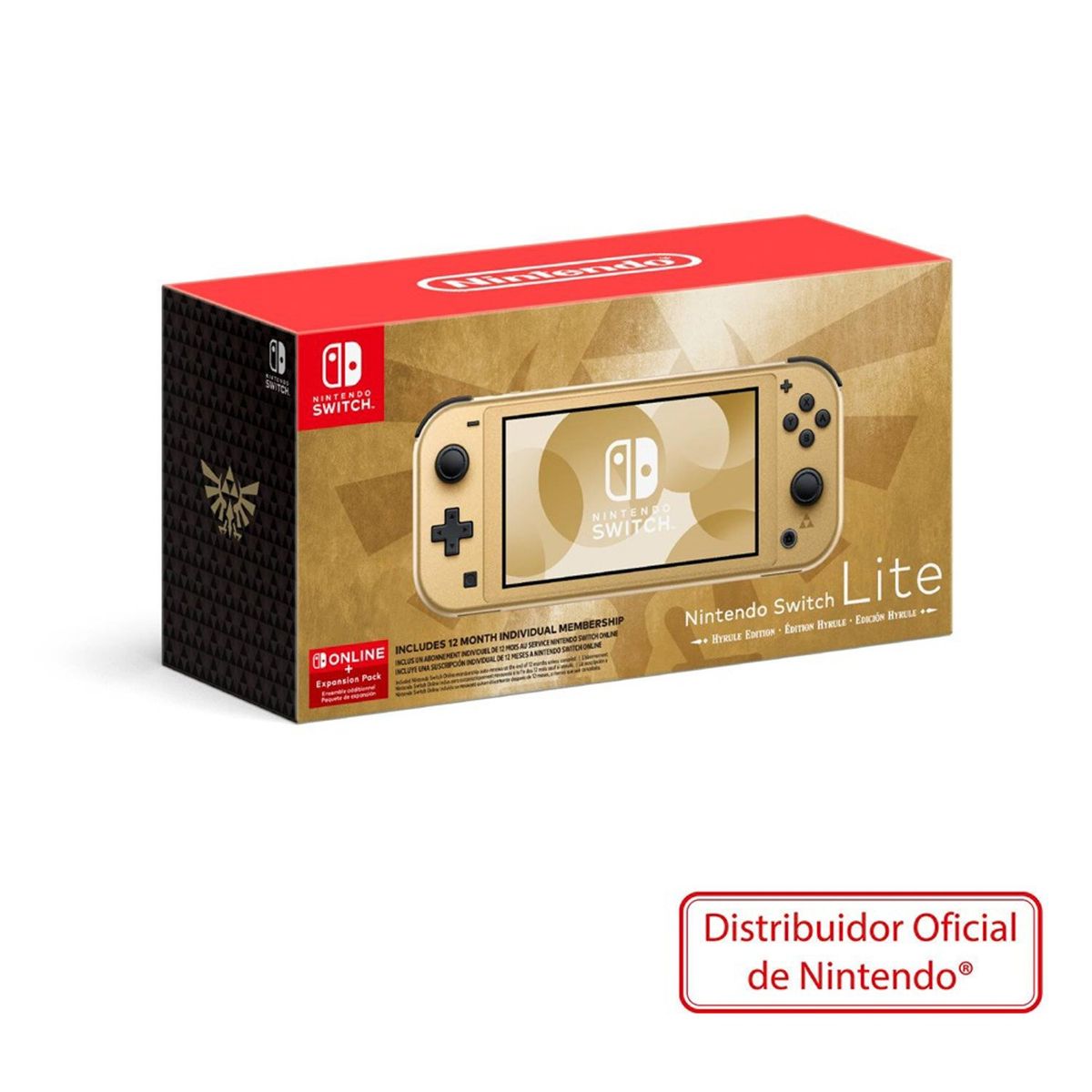 NINTENDO - Consola Switch Lite Hyrule Edition Nintendo