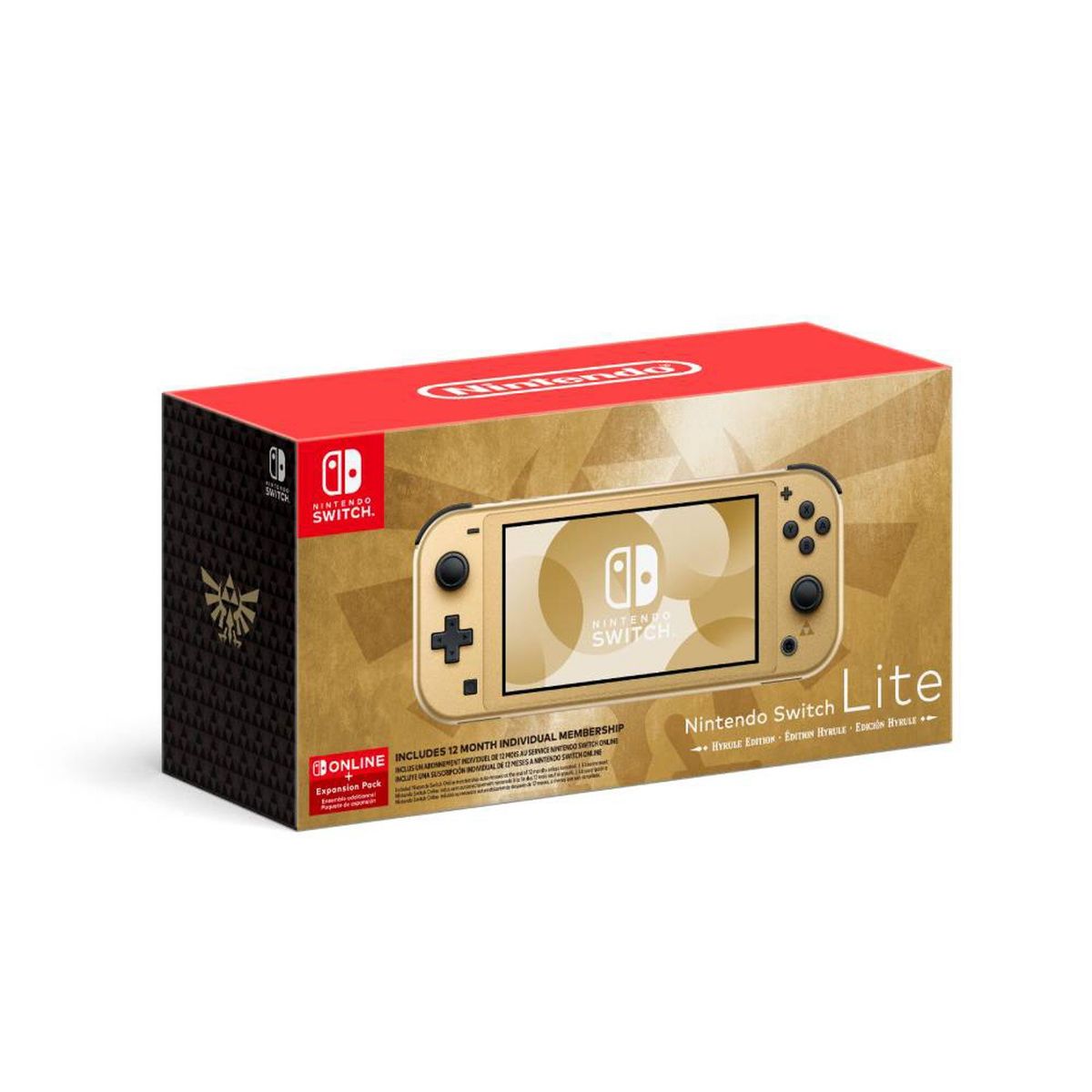 NINTENDO - Consola Switch Lite Hyrule Edition Nintendo