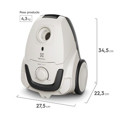 Imagen 2 del producto Aspiradora SONIC BGG10 1,24Lt 1600W