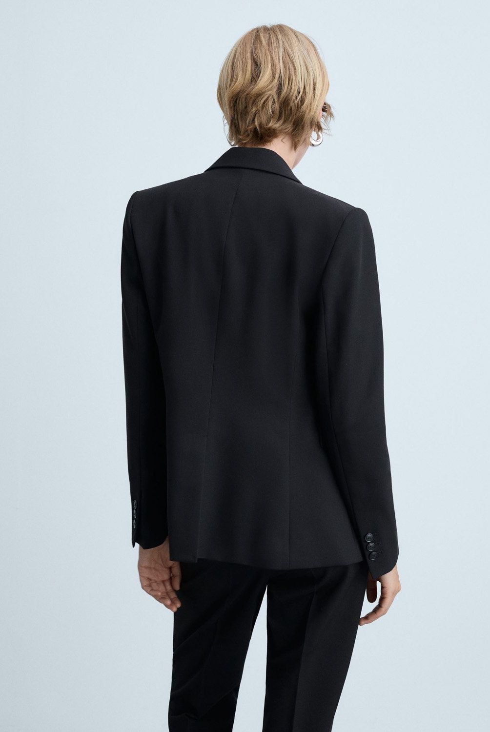 MANGO - Blazer Traje Entallada Mujer Mango