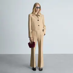 MANGO - Chaqueta Estructura Botones Mujer