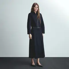 MANGO - Chaqueta Bomber Cremallera Mujer