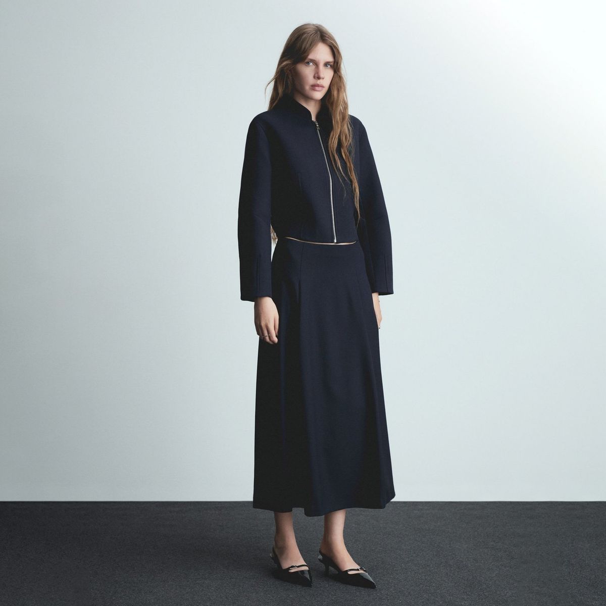 MANGO - Chaqueta Bomber Cremallera Mujer Mango