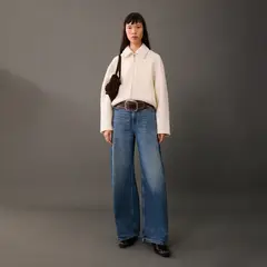 MANGO - Chaqueta Lana Bolsillos Mujer