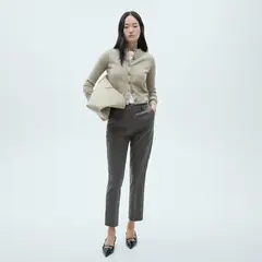 MANGO - Pantalón Skinny Tiro Medio Mujer