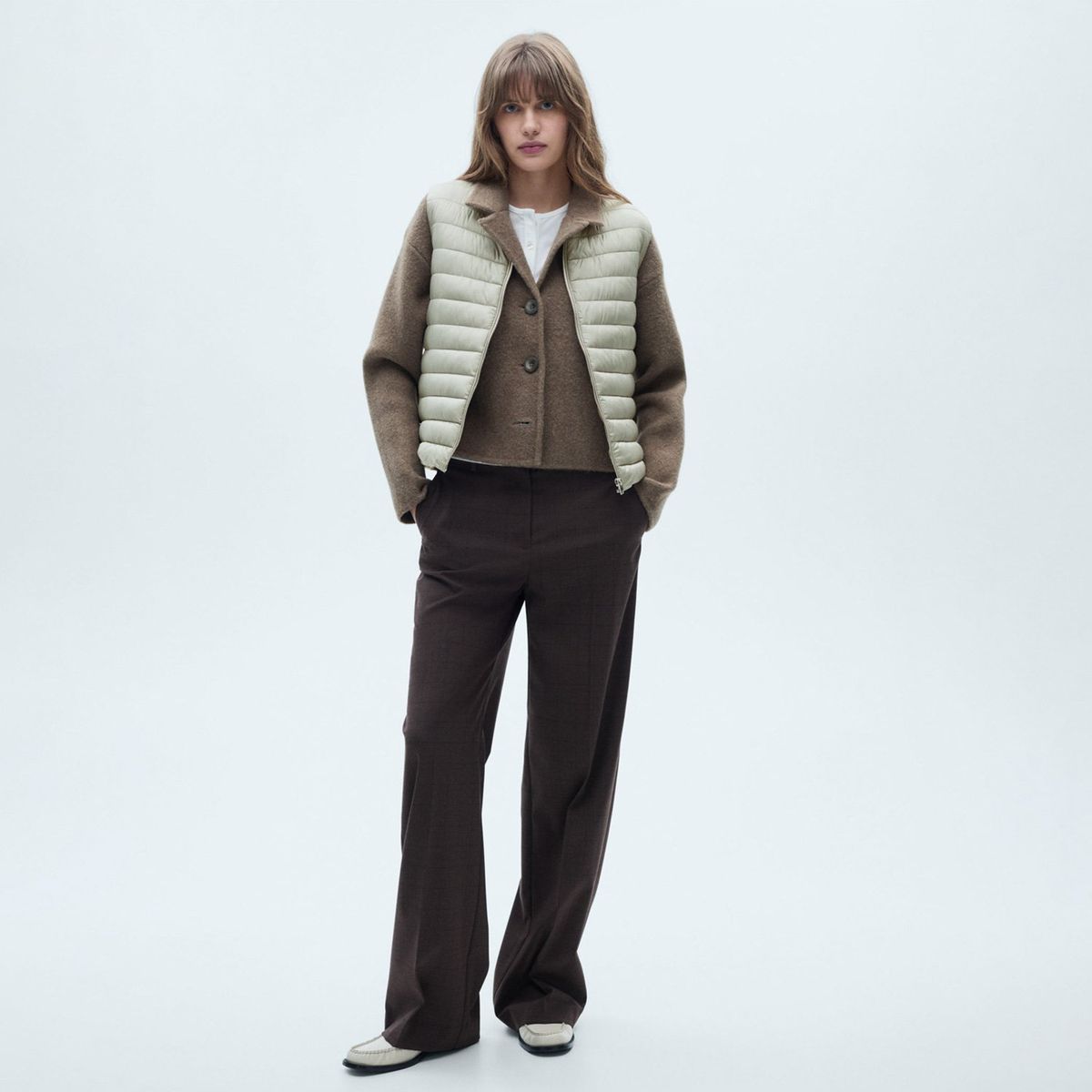 MANGO - Parka Acolchado Mujer Mango