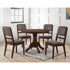 MICA - Juego De Comedor Rodas 4 Puestos