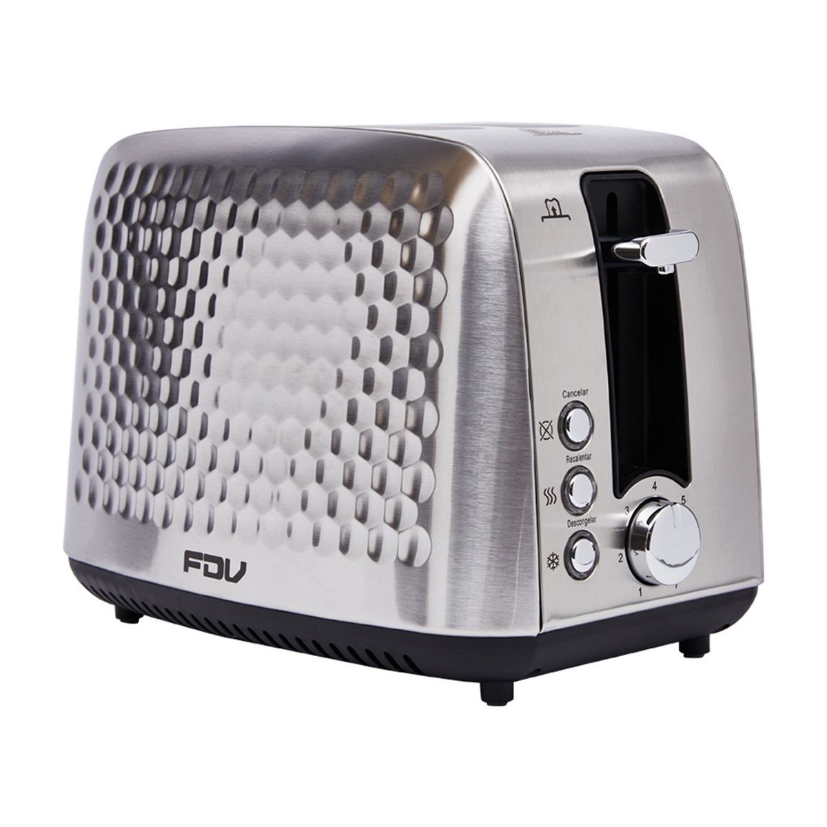 FDV - Tostador Steel 2 Capacidad de Panes FDV