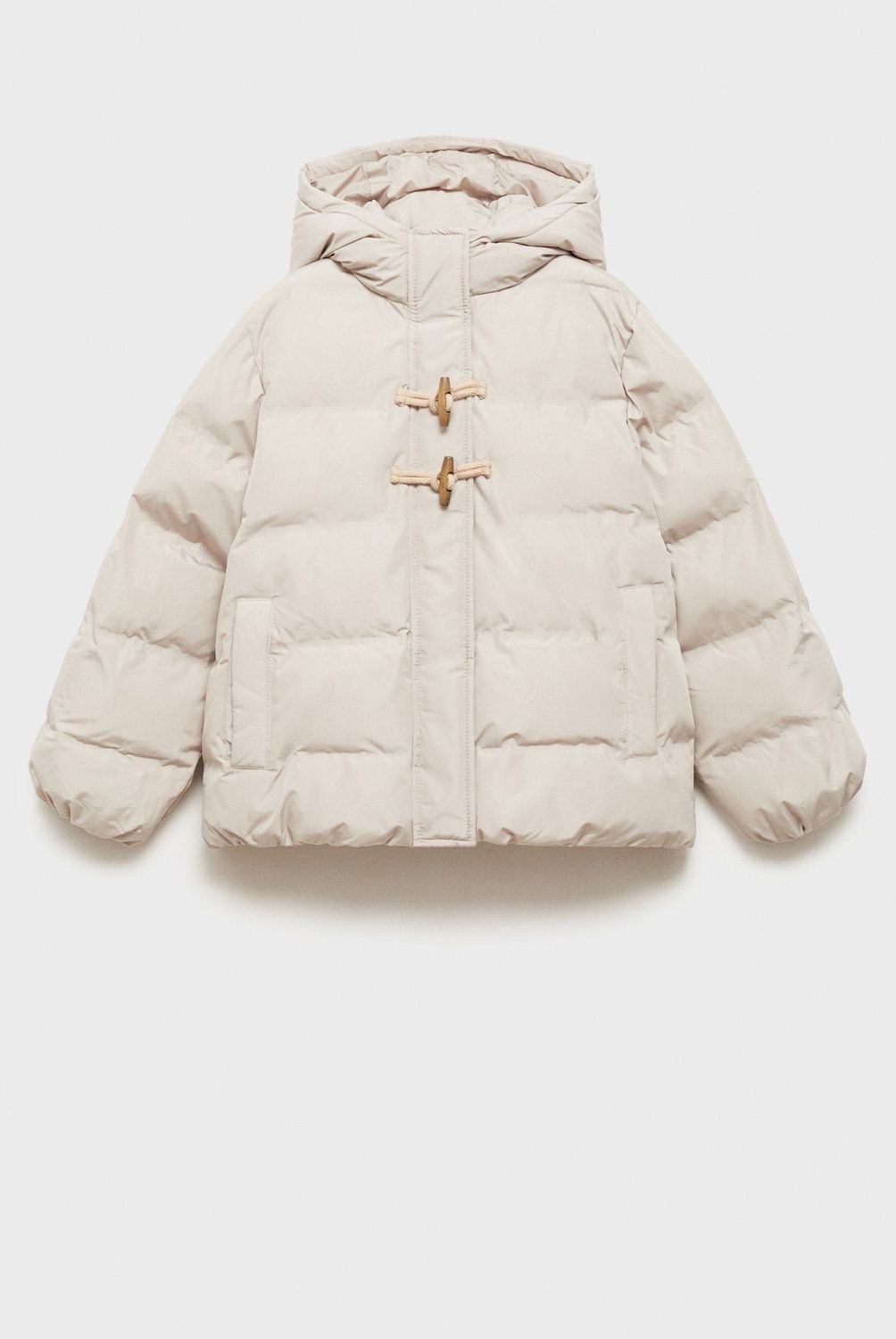 MANGO KIDS - Parka Acolchado Capucha Niña Mango Kids