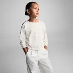 MANGO KIDS - Polera Algodon Abertura Hombros Niña