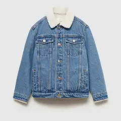 MANGO KIDS - Chaqueta Vaquera Borreguito Niño
