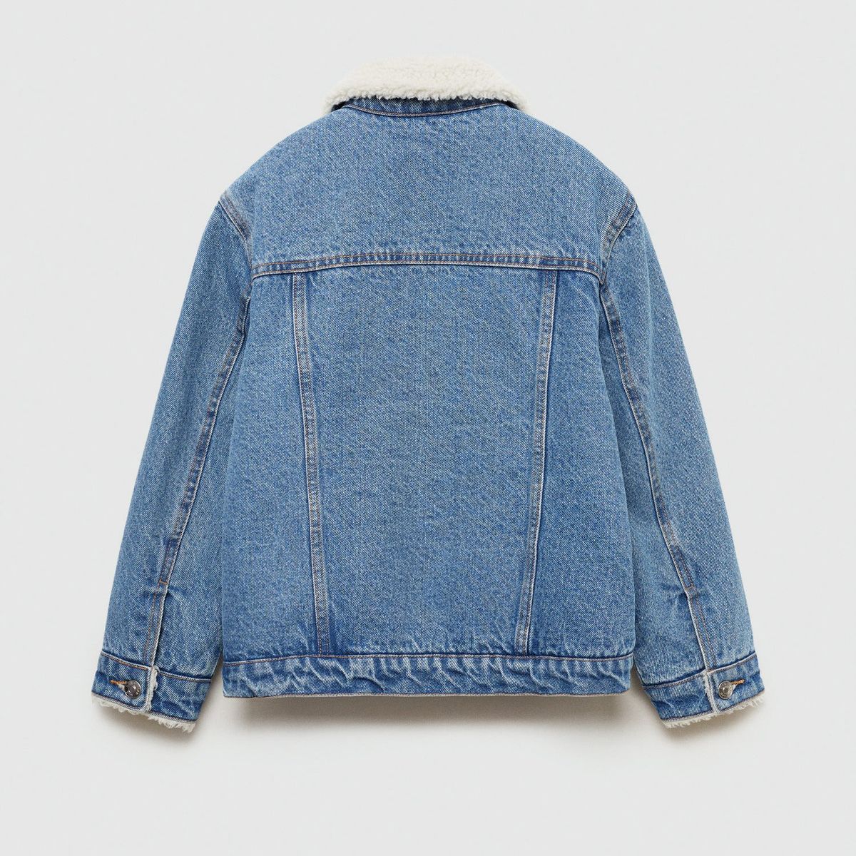 MANGO KIDS - Chaqueta Vaquera Borreguito Niño Mango Kids