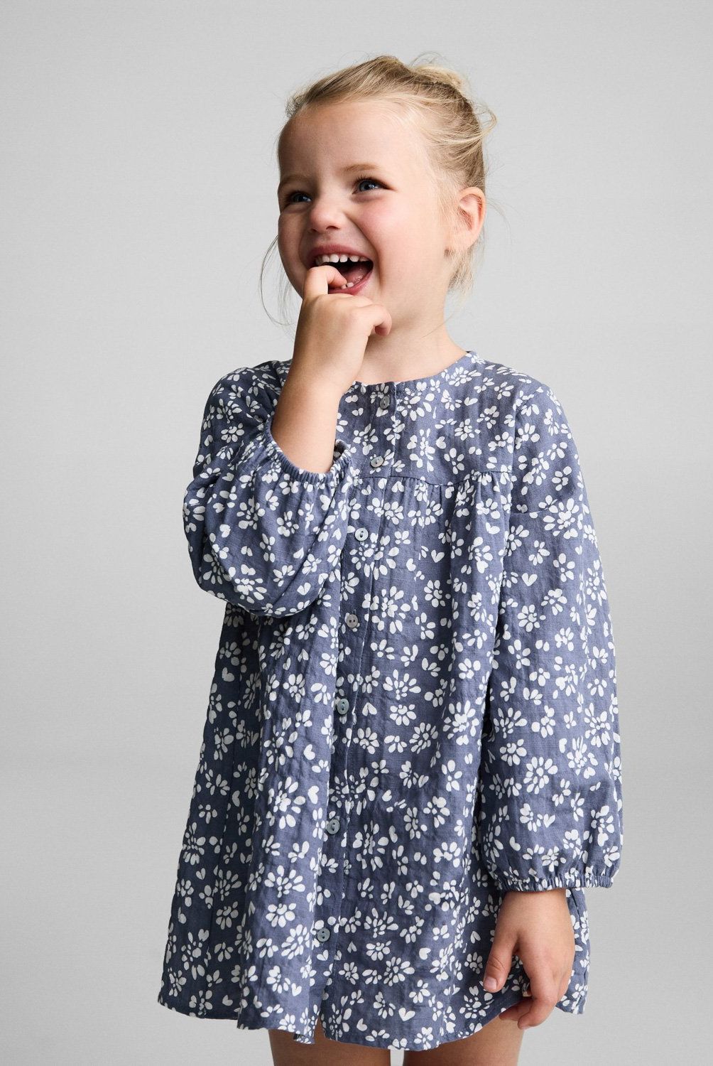 MANGO KIDS - Vestido Estampado Floral Bebé Niña Mango Kids