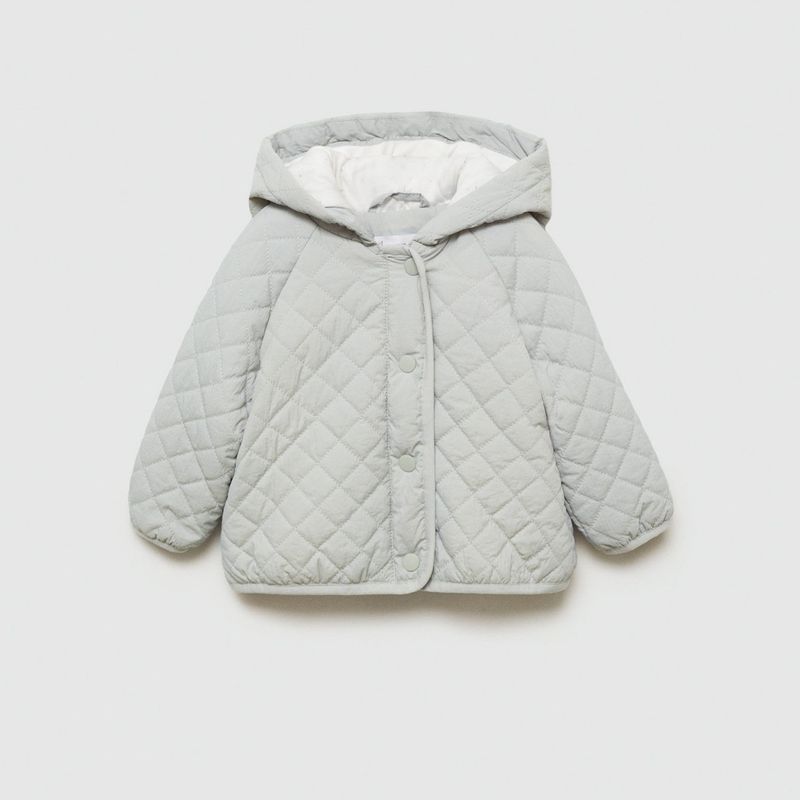 MANGO KIDS - Chaqueta Capucha Unisex Bebé Mango Kids