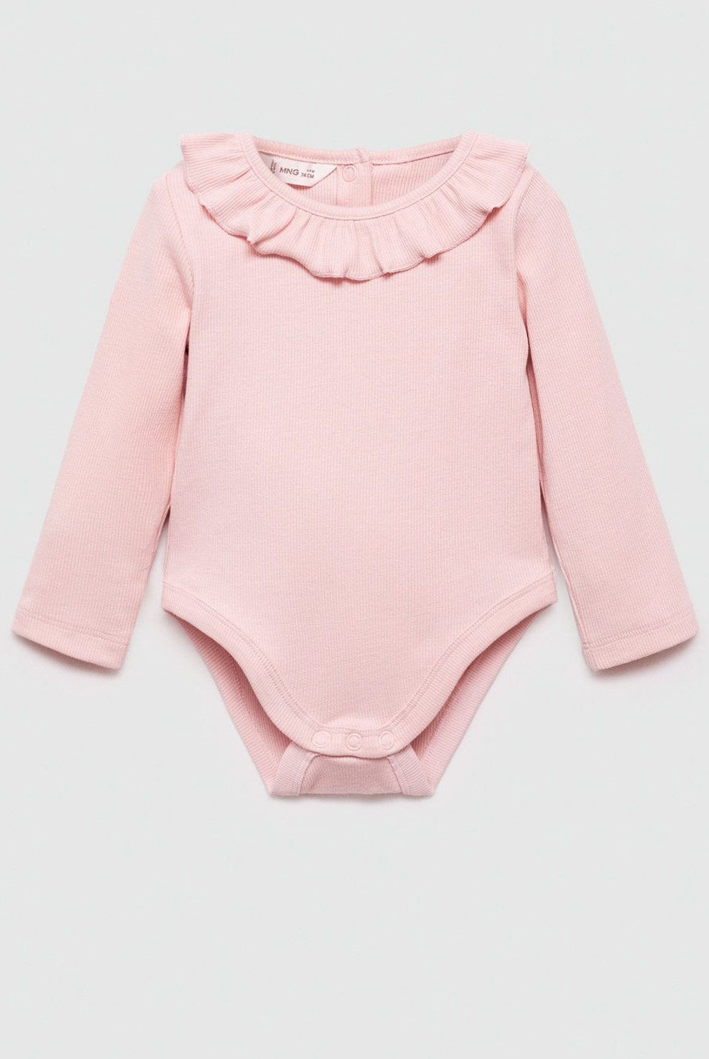 MANGO KIDS - Body Canalé Volante Unisex Bebé Mango Kids