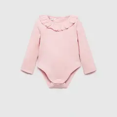 MANGO KIDS - Body Canalé Volante Unisex Bebé