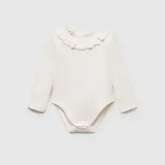 MANGO KIDS - Body Canalé Volante Unisex Bebé