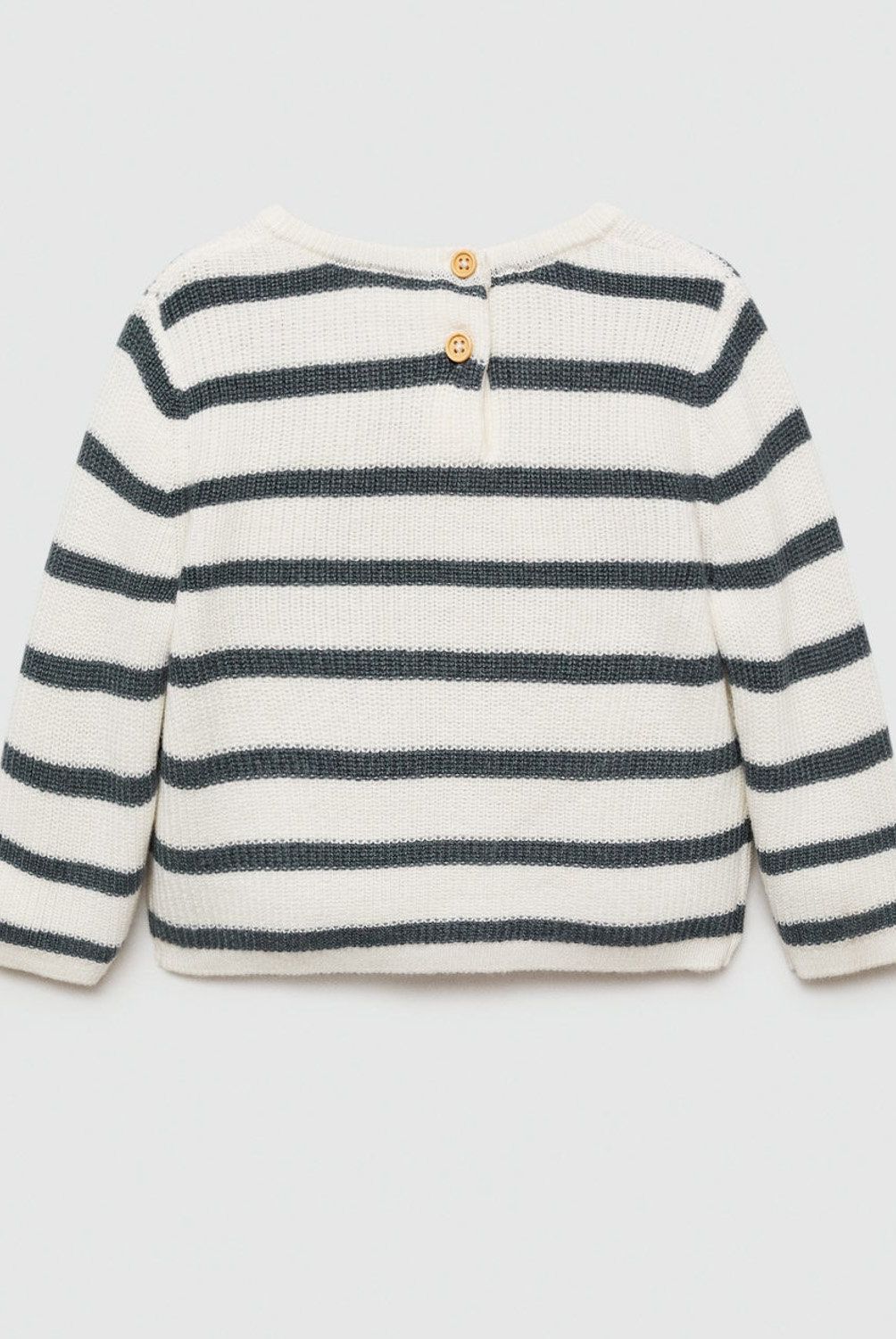MANGO KIDS - Sweter Punto Rayas Unisex Bebé Mango Kids