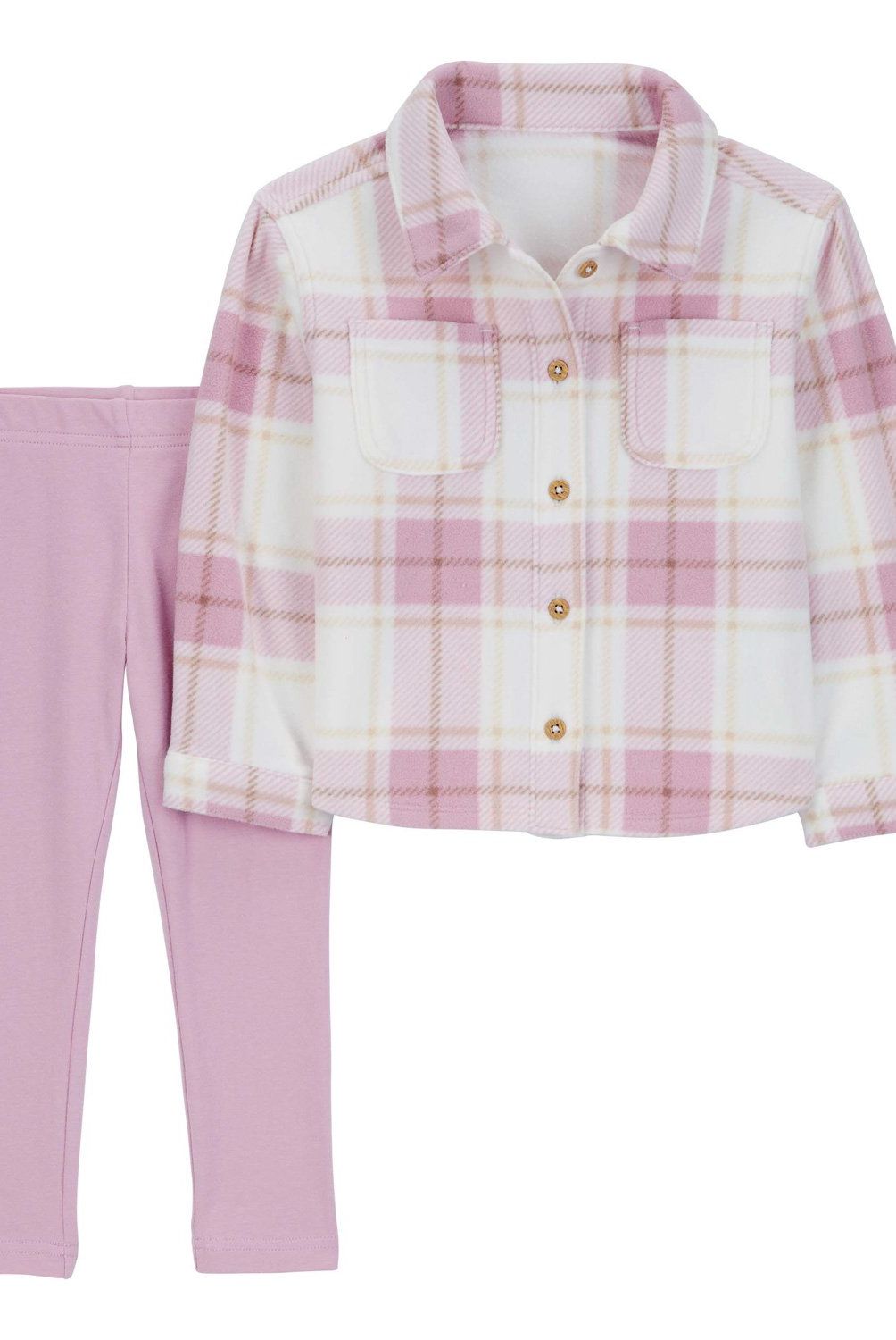 CARTER'S - Conjunto 2 Piezas Shacket y Calza Bebé Niña Carter's