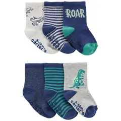 CARTER'S - Calcetines Pack 6 Pares Bebé Niño