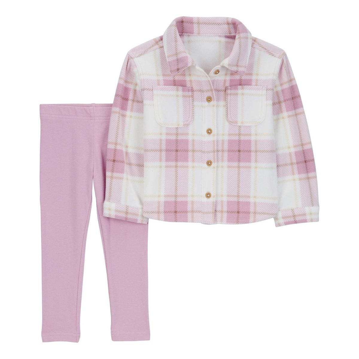 CARTER'S - Conjunto 2 Piezas Shacket y Calza Niña Carter's