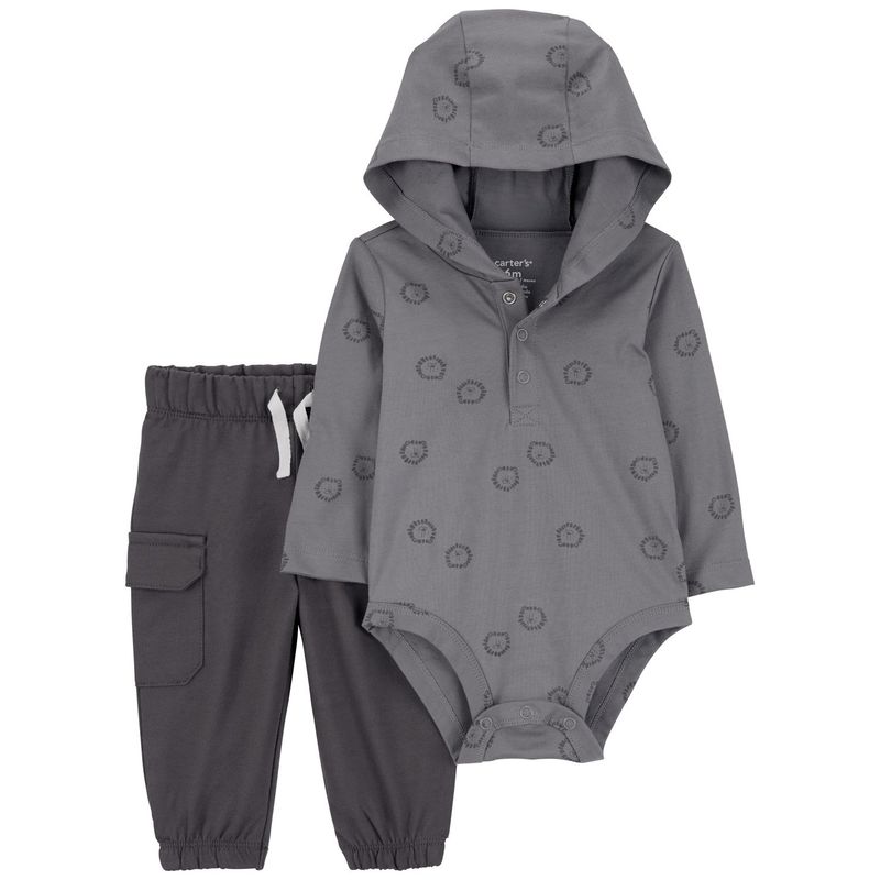 CARTER'S - Conjunto 2 Piezas Body Y Pantalón Bebé Niño Carter's