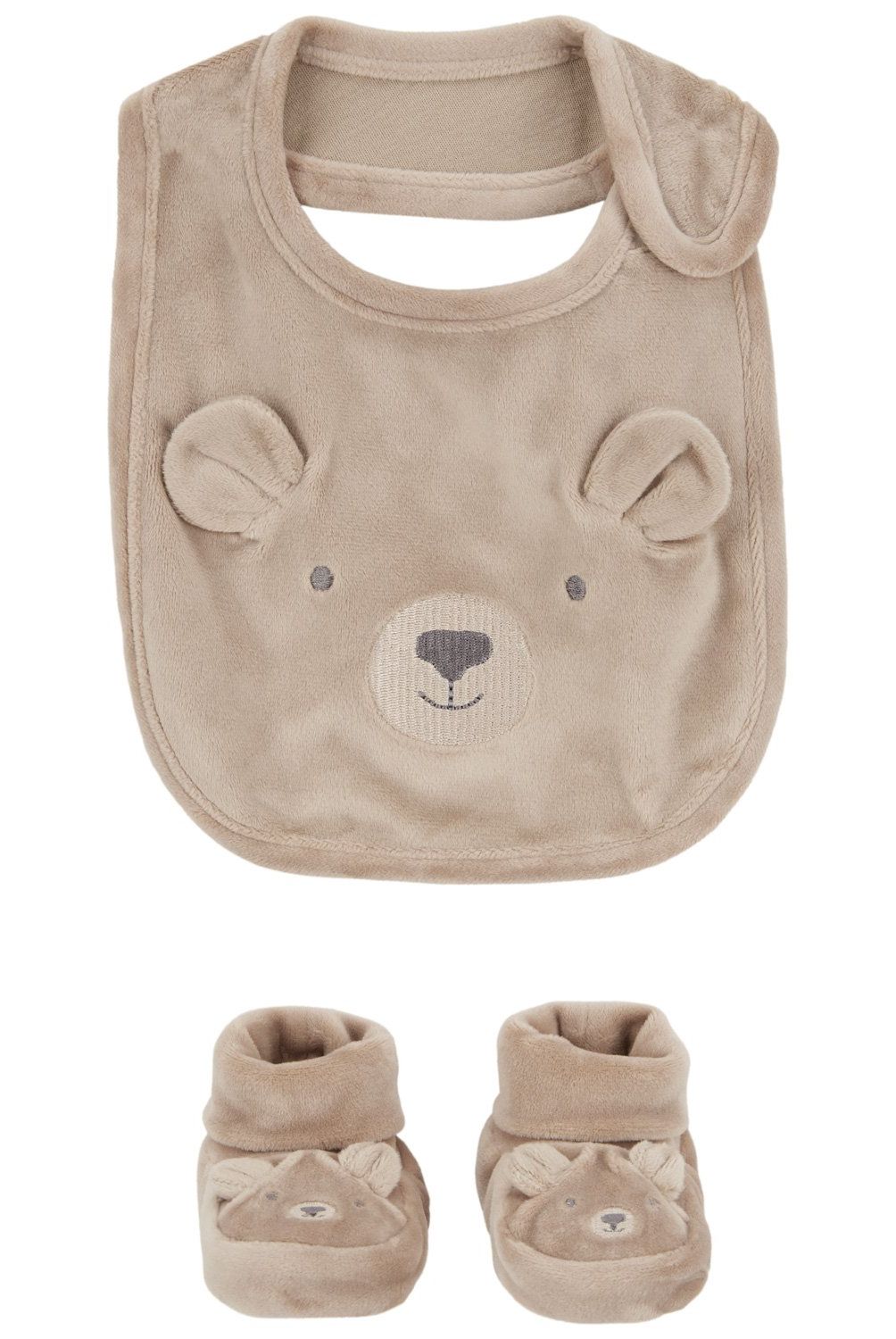 CARTER'S - Conjunto Babero y Botines Bebé Unisex Carter's