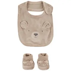 CARTER'S - Conjunto Babero y Botines Bebé Unisex