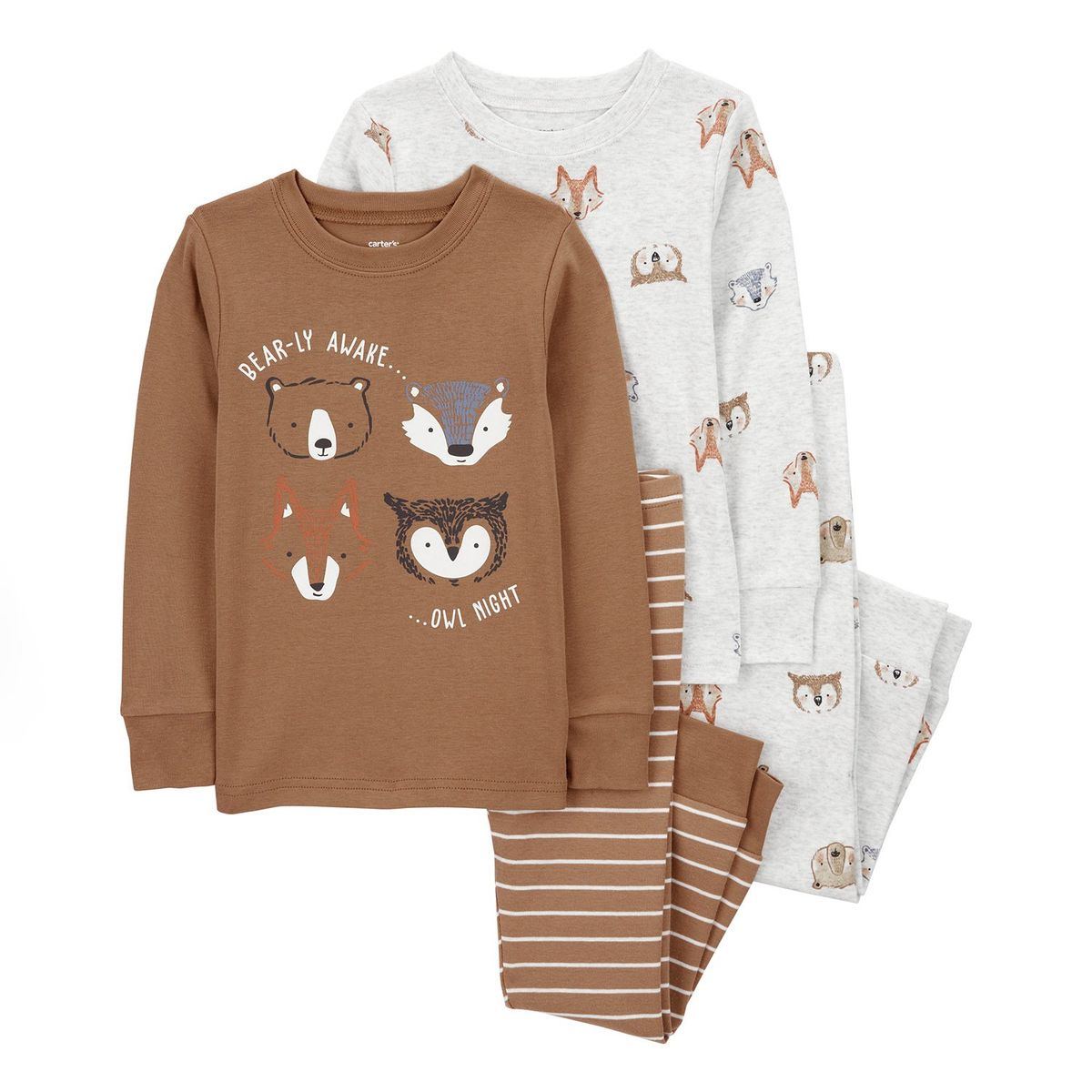 CARTER'S - Pijama 4 piezas Bebé Niño Carter's