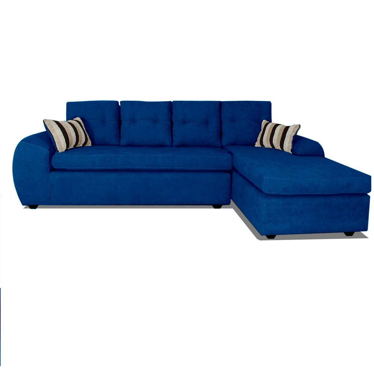 COMERCIALIZADORA ELEGANT DETAIL - Sofá Seccional Derecho Tela 5 Cuerpos Houston Elegant Detail