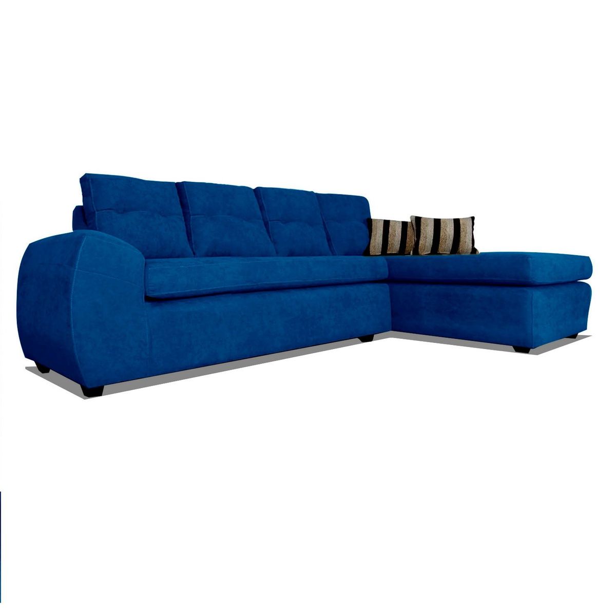 COMERCIALIZADORA ELEGANT DETAIL - Sofá Seccional Derecho Tela 5 Cuerpos Houston Elegant Detail