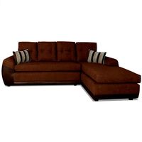 Sofá Seccional Derecho Tela 5 Cuerpos Bicolor Houston Elegant Detail