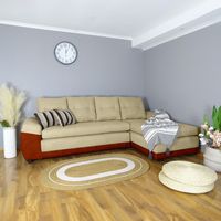 Sofá Seccional Derecho Tela 5 Cuerpos Bicolor Houston Elegant Detail