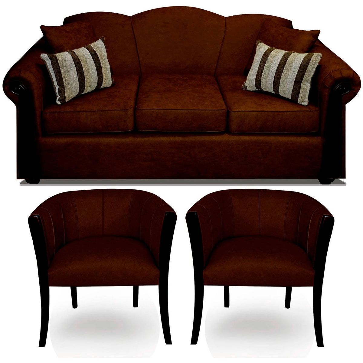 COMERCIALIZADORA ELEGANT DETAIL - Juego De Living Michigan 3 Cuerpos + 2 Sitiales Elegant Detail