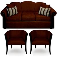 Juego De Living Michigan 3 Cuerpos + 2 Sitiales Elegant Detail