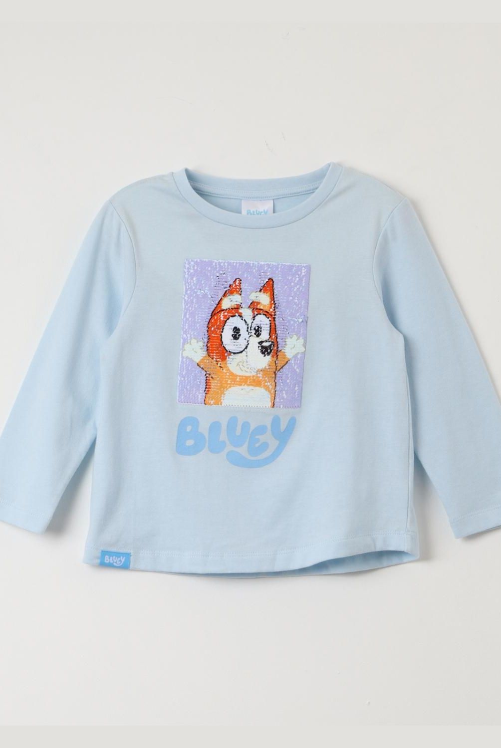 BLUEY - Polera Algodón Bebé Niño Bluey