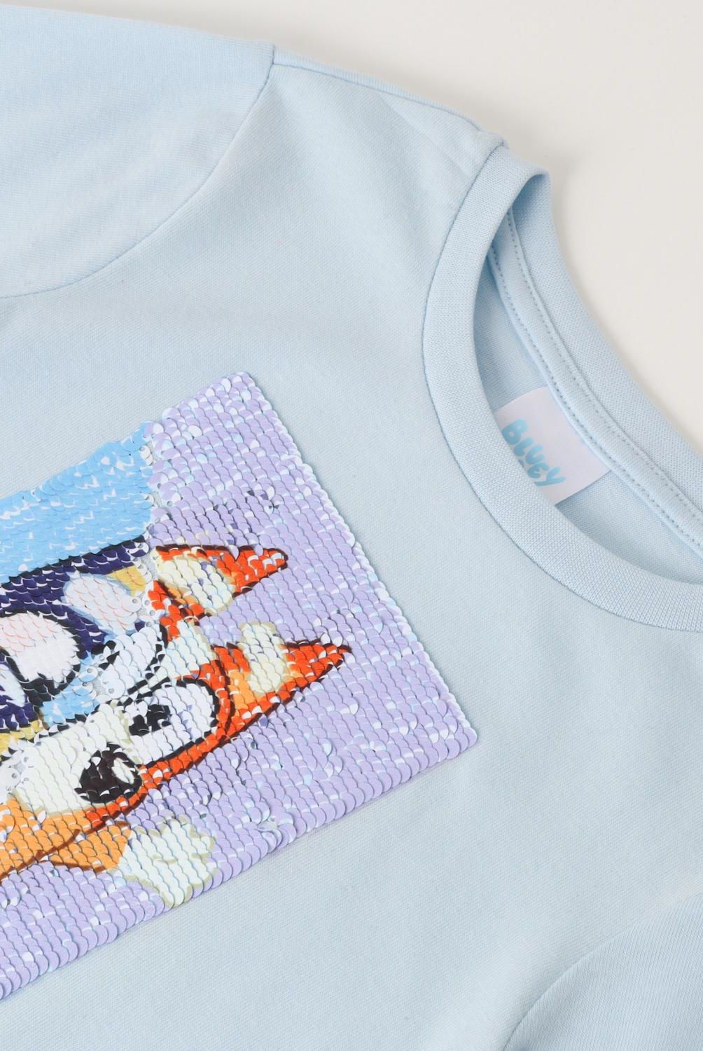 BLUEY - Polera Algodón Bebé Niño Bluey