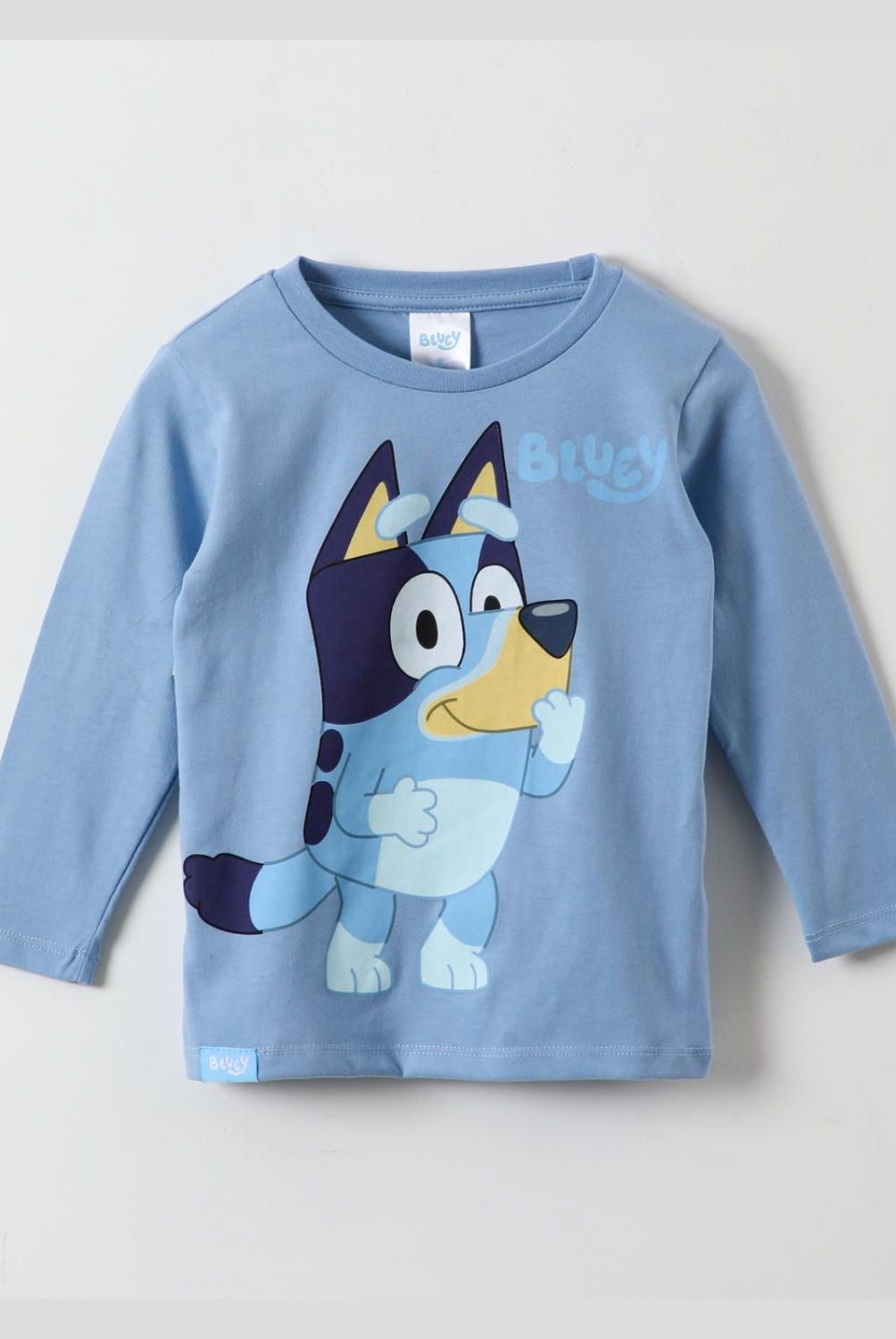 BLUEY - Polera Algodón Bebé Niño Bluey