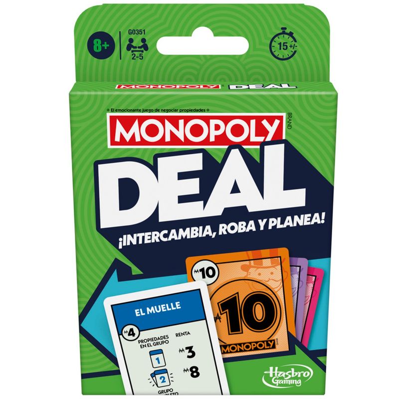 MONOPOLY - Juego de Mesa Deal Monopoly