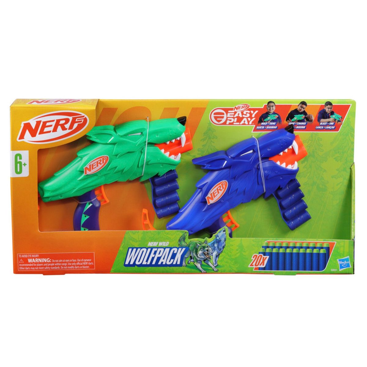 NERF - Lanzador Wild Wolfpack Nerf