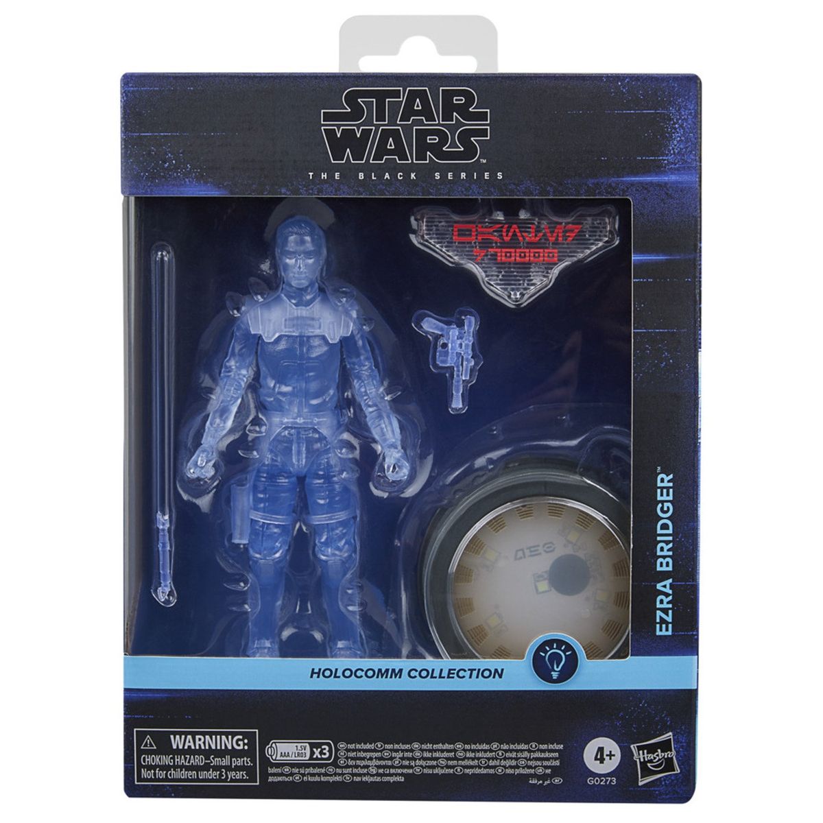STAR WARS - Figura de Acción Black Series Holocomm Ezra Bridge Star Wars
